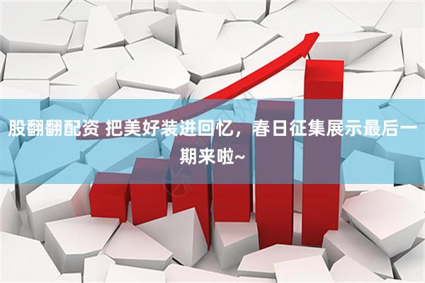 股翻翻配资 把美好装进回忆,春日征集展示最后一期来啦~